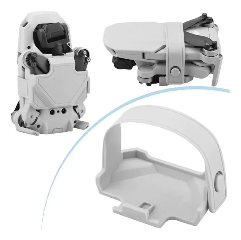 Trava Braço Hélices Dji Mini 2 Mavic Mini 1 E Dji Mini Se Cinza